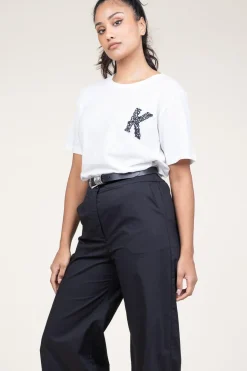 Cheap Kocca T-Shirt With Embroidery Bocdae | White... | | Little Soho