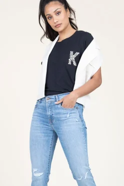 Cheap Kocca T-Shirt With Embroidery Bocdae | Black... | | Little Soho