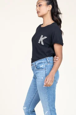 Cheap Kocca T-Shirt With Embroidery Bocdae | Black... | | Little Soho