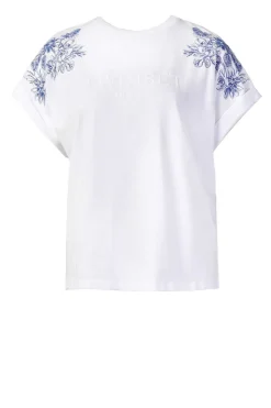 Store Twinset T-Shirt With Embroidery Lia | White... | | Little Soho