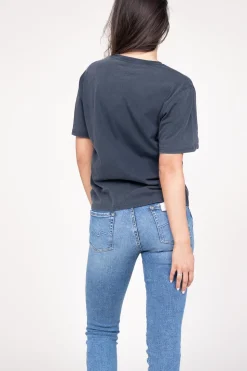 Hot Dante 6 T-Shirt With Logo Ashton | Black... | | Little Soho