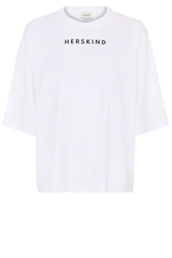 Outlet Herskind T-Shirt With Logo | White... | | Little Soho