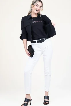 Sale Patrizia Pepe T-Shirt With Logo Lucia | Black... | | Little Soho