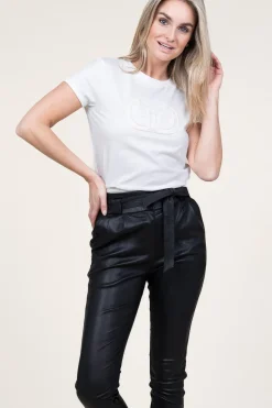 Store Twinset T-Shirt With Logo Zita | Natural... | | Little Soho