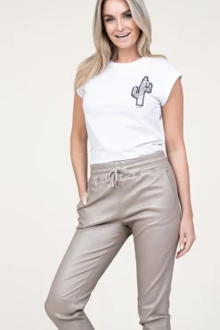 Online Kocca T-Shirt With Sequins Riben | White... | | Little Soho