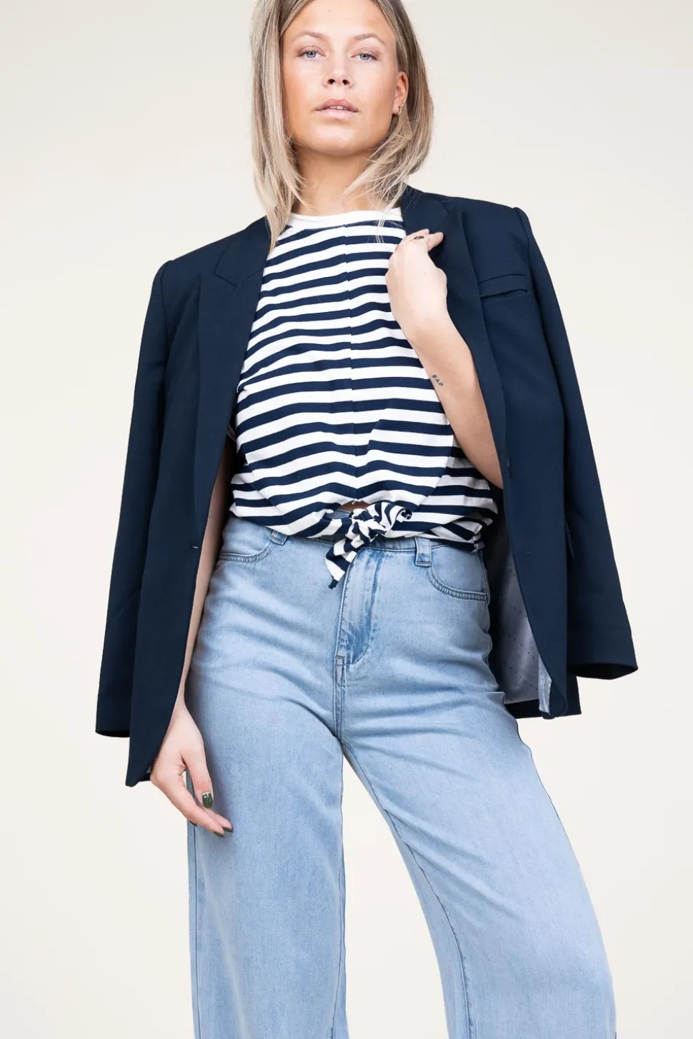 Store Suncoo T-Shirt With Tie Detail Marloz | Blue... | | Little Soho