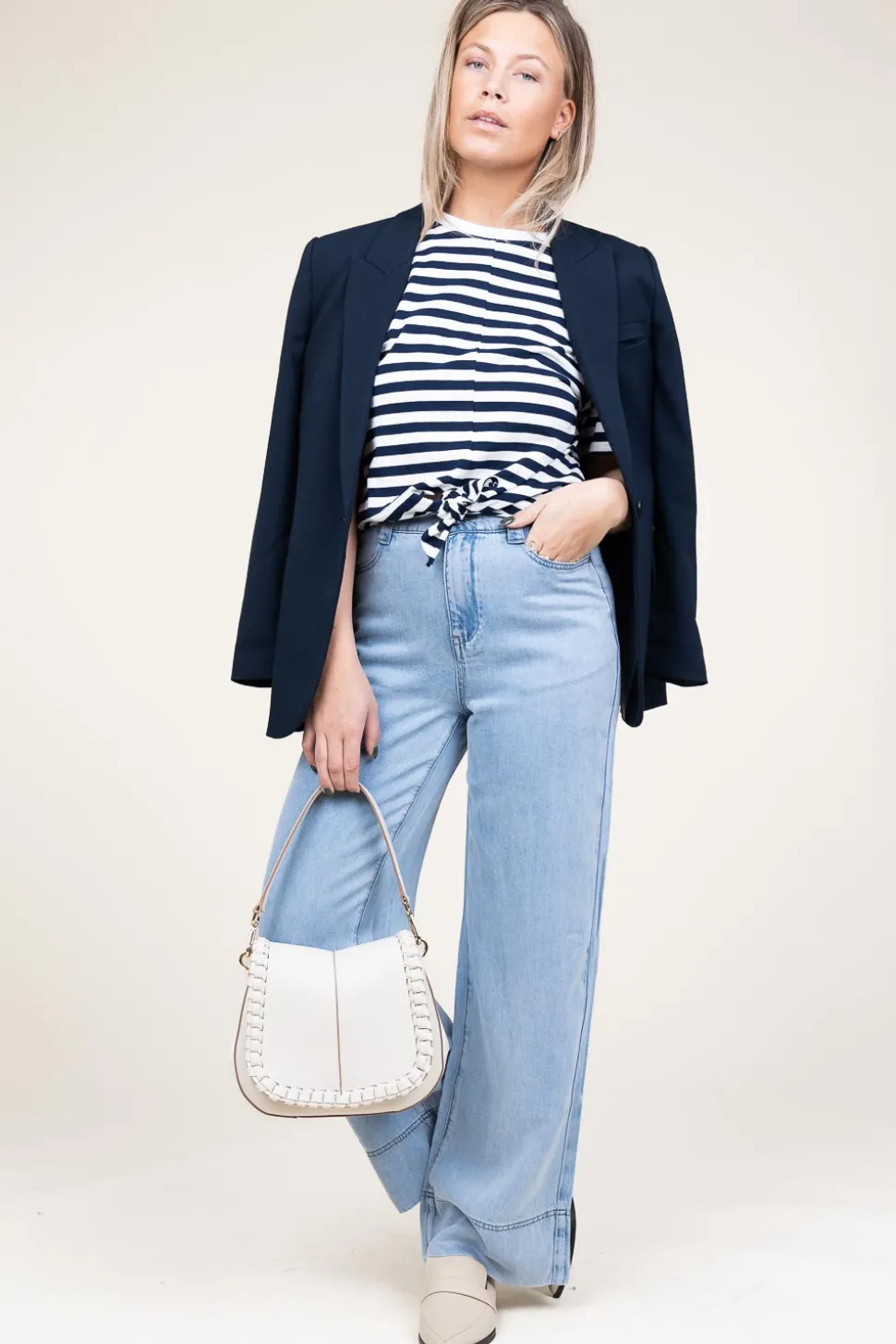 Store Suncoo T-Shirt With Tie Detail Marloz | Blue... | | Little Soho