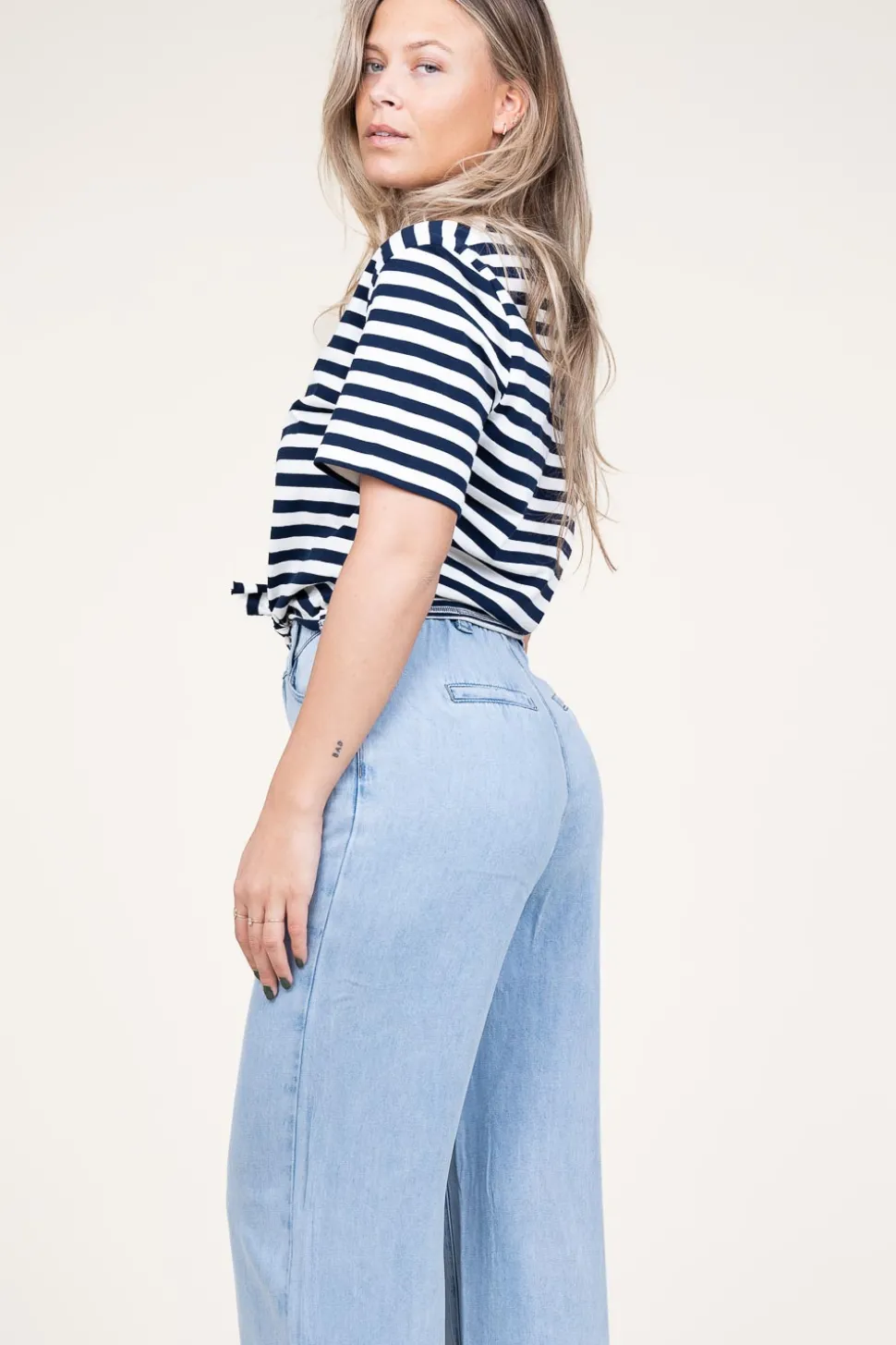 Store Suncoo T-Shirt With Tie Detail Marloz | Blue... | | Little Soho