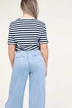 Store Suncoo T-Shirt With Tie Detail Marloz | Blue... | | Little Soho