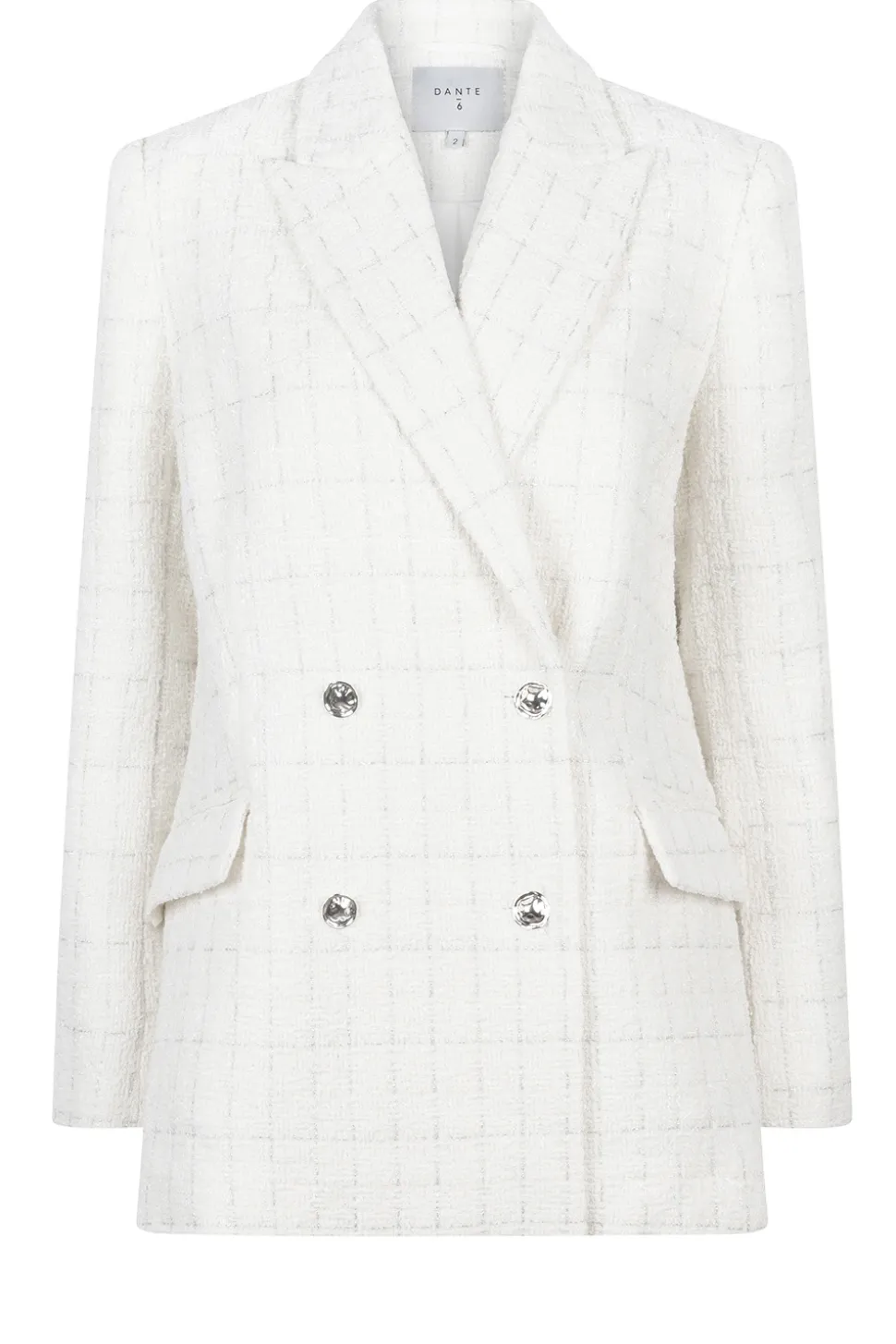 Sale Dante 6 Tweed Blazer With Lurex Renoir | Natural... | | Little Soho