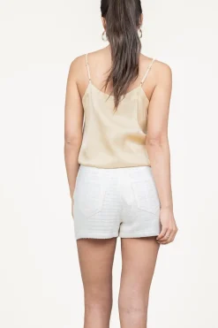 Sale Est'Seven Tweed Lurex Short Coco | Natural... | | Little Soho