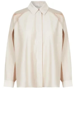 Shop Second Female Viscose Blouse Mazar | Natural... | | Little Soho