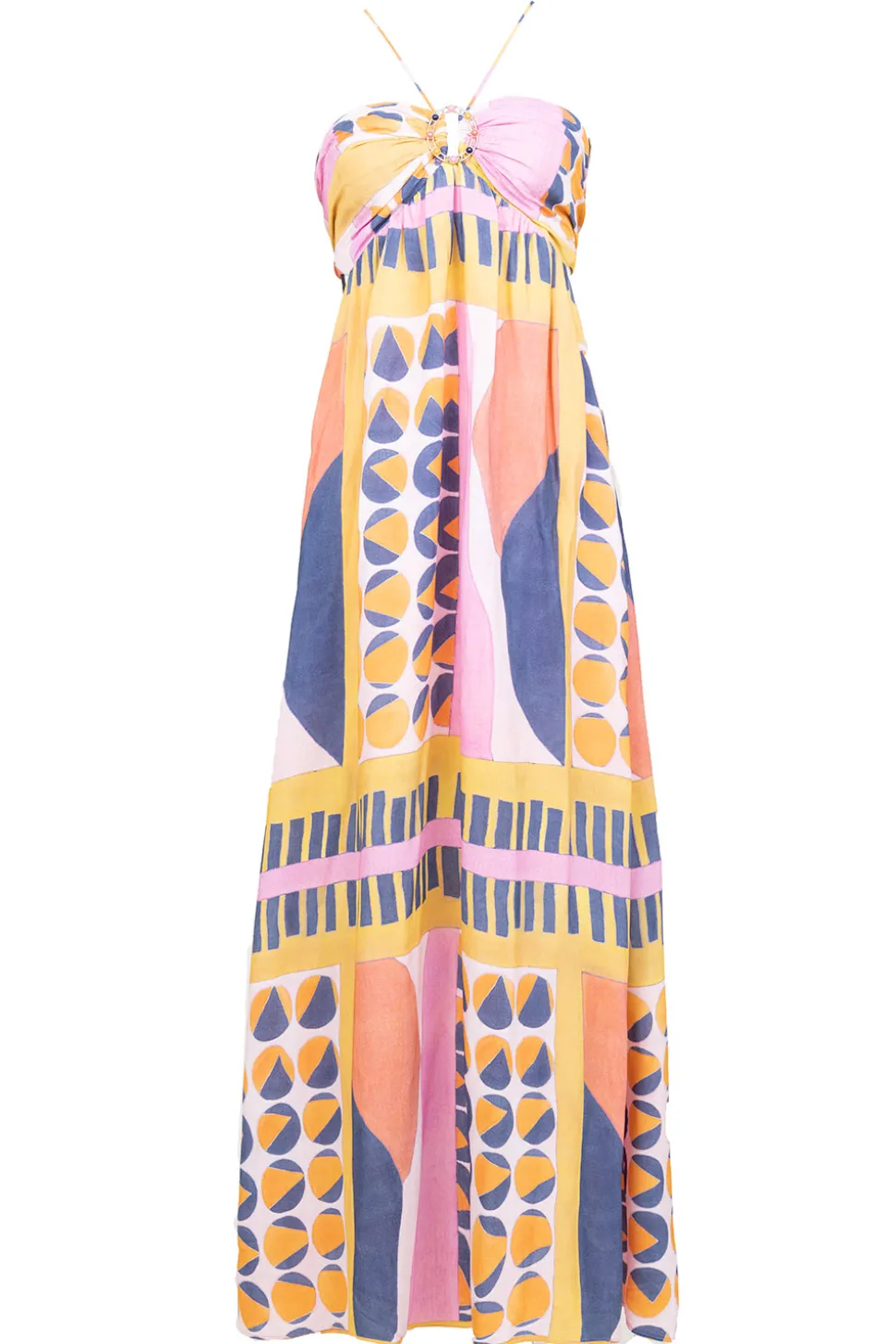 Fashion ba&sh Viscose Maxi Dress Molly | Pink... | | Little Soho