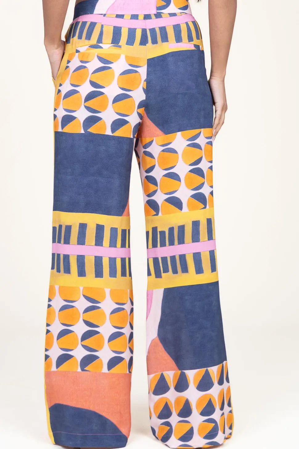 Flash Sale ba&sh Viscose Pants With Print Mallory | Pink... | | Little Soho