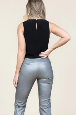 Sale Patrizia Pepe Viscose Top Liza | Black... | | Little Soho