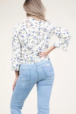 Clearance Liu Jo Viscose Top With Print Marausa | Natural... | | Little Soho