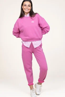 Best Sale American Vintage Washed Jogging Pants Doven | Pink... | | Little Soho