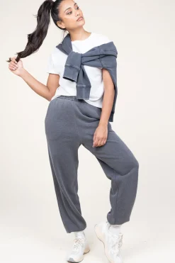 Cheap American Vintage Washed Soft Jogger With Pockets Dafstreet | Grey... | | Little Soho