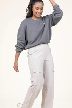 Fashion American Vintage Washed Sweater Doven | Grey... | | Little Soho