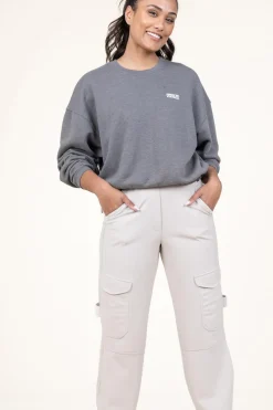 Fashion American Vintage Washed Sweater Doven | Grey... | | Little Soho