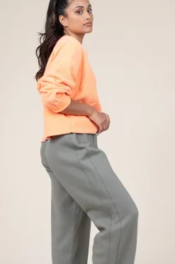 Hot American Vintage Washed Teddy Sweater Bobypark | Orange... | | Little Soho