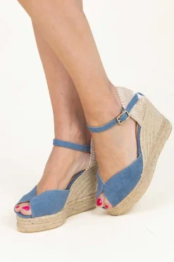 Best Sale Castaner Wedge Heel Bianca | Blue... | | Little Soho