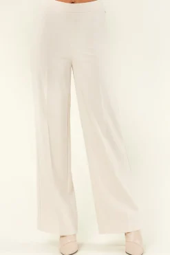 Hot Dante 6 Wide Leg Trousers Lucas | Natural... | | Little Soho