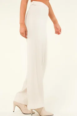 Hot Dante 6 Wide Leg Trousers Lucas | Natural... | | Little Soho