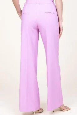 Shop 45374 Wide Leg Trousers Luxor | Pink... | March23 | Little Soho