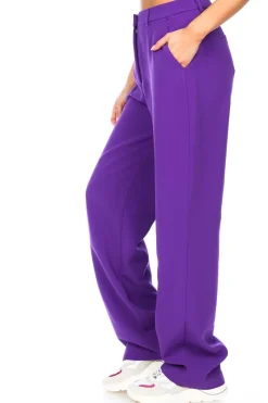 Best Sale Freebird Wide Trousers Xenia | Purple... | | Little Soho