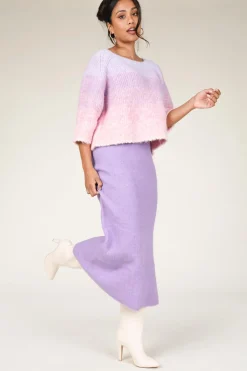 Fashion American Vintage Wol Mix Skirt Ty | Purple... | | Little Soho