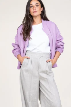 Sale Alter Ego Woolen Bomberjack Luna | Lilac... | | Little Soho