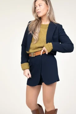 Sale Co'Couture Wrap Skort Vola | Blue... | | Little Soho